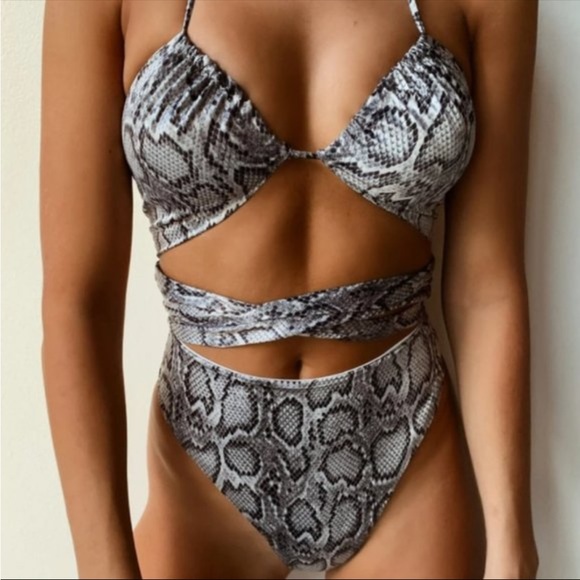 NWT Tigermist ‘Nala’ Snake Bodysuit - Picture 1 of 5